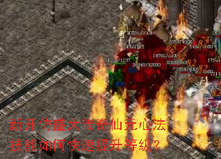 新开仿盛大传奇仙元心法技能如何快速提升等级? 新开仿盛大传奇仙元心法技能如何快速提升等级?
