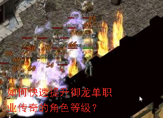 如何快速提升御龙单职业传奇的角色等级? 如何快速提升御龙单职业传奇的角色等级?