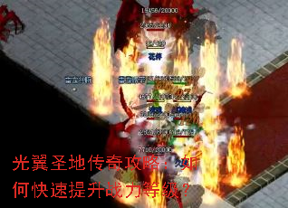光翼圣地传奇攻略:如何快速提升战力等级? 光翼圣地传奇攻略:如何快速提升战力等级?