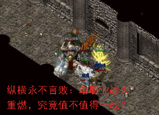 纵横永不言败:单职业战火重燃,究竟值不值得一战? 纵横永不言败:单职业战火重燃,究竟值不值得一战?