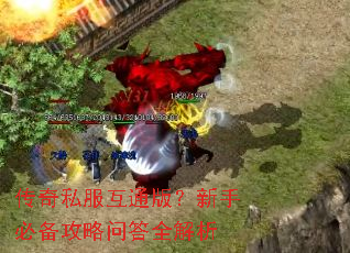 传奇私服互通版?新手必备攻略问答全解析 传奇私服互通版?新手必备攻略问答全解析