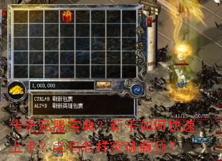传奇私服宝典?新手如何快速上手?老鸟怎样突破瓶颈? 传奇私服宝典?新手如何快速上手?老鸟怎样突破瓶颈?
