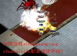 如何选择xinkaiwangtongchuanqisifu职业快速升级? 如何选择xinkaiwangtongchuanqisifu职业快速升级?