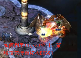 如何利用11点30分时钟策略攻克传奇终极BOSS? 如何利用11点30分时钟策略攻克传奇终极BOSS?