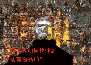 龙腾世界如何快速刷取稀有物品ID? 龙腾世界如何快速刷取稀有物品ID?